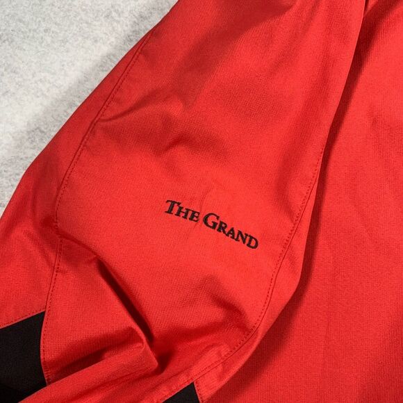 Zero Restriction Jacket Mens Medium Red Pullover Windbreaker 1/4 Zip - Picture 12 of 14